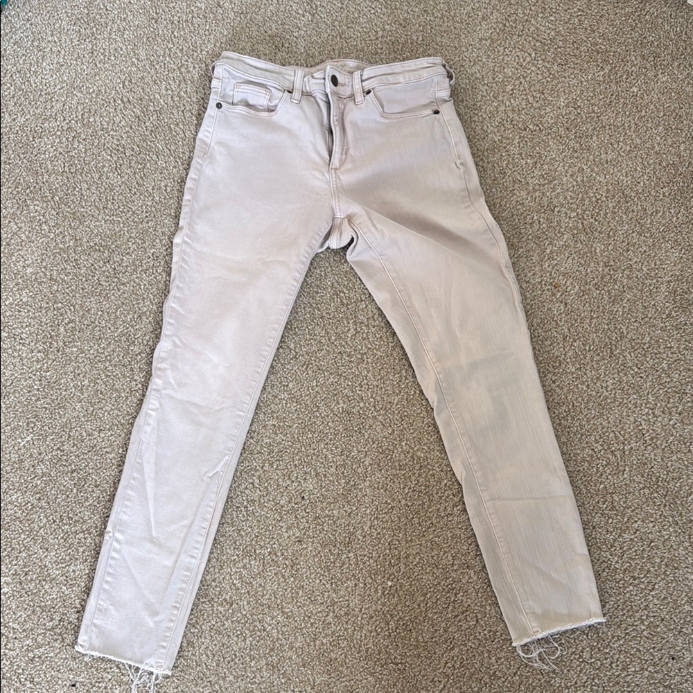 Women's Cream Jeans